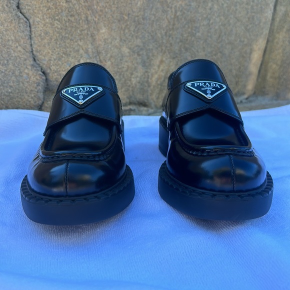 Prada Triangle Logo Loafer (Women) Size 36 - Picture 6 of 8